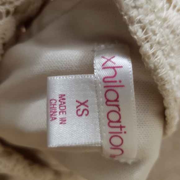 Xhilaration white lace turtleneck dress - Picture 7 of 7